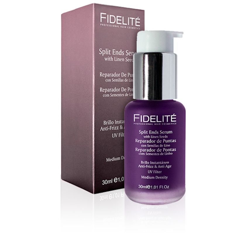 FIDELITE REPARADOR DE PUNTAS CON SEMILLAS DE LINO X 30 ML.